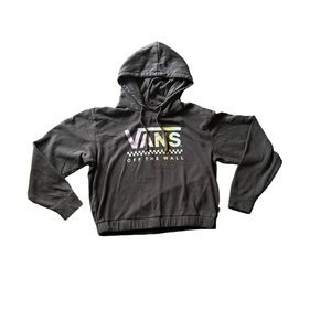 Vans Off The Wall Cropped Hoodie.